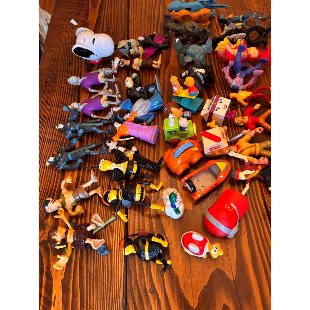 McDonalds Disney Toy Lot‎ Kids Mixed Multicolor Good Vintage Modern Figures